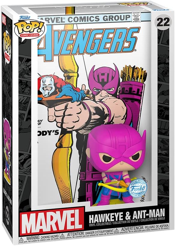 Pop Comic Cover!Marvel: Avengers -Hawkeye and Ant Man (Exc