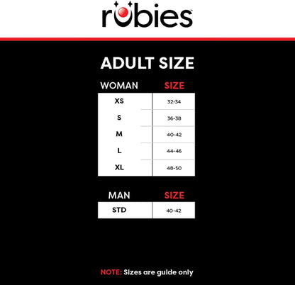 Rubies Costume da Vampiresa Tinieblas per donna, Abito con colletto rialzato e cintura, Licenza Ufficiale, Vampiro, Vampiro per Halloween, Feste e Carnevale