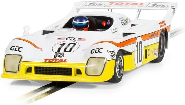 Scalextric C4527 Slot Cars, White/Yellow