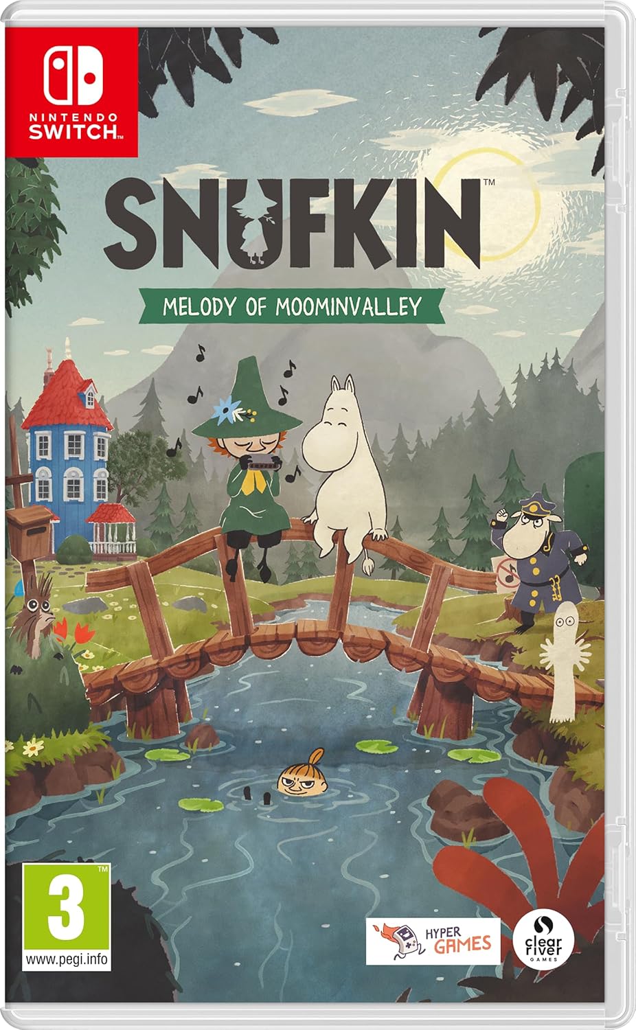 Snufkin Melody of Moominvalley Nintendo Switch
