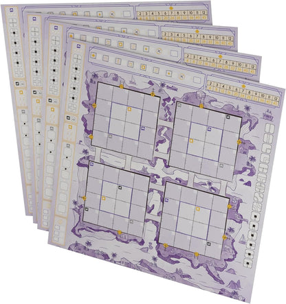 Railroad Ink Challenge: Archipelago Boards Set | Strategy Board Game Expansion | Roll and Write Dice Game | 1 to 4 Players | 20 Minutes | Ages 8+
