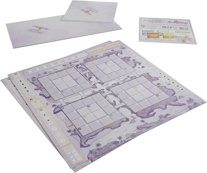 Railroad Ink Challenge: Archipelago Boards Set | Strategy Board Game Expansion | Roll and Write Dice Game | 1 to 4 Players | 20 Minutes | Ages 8+