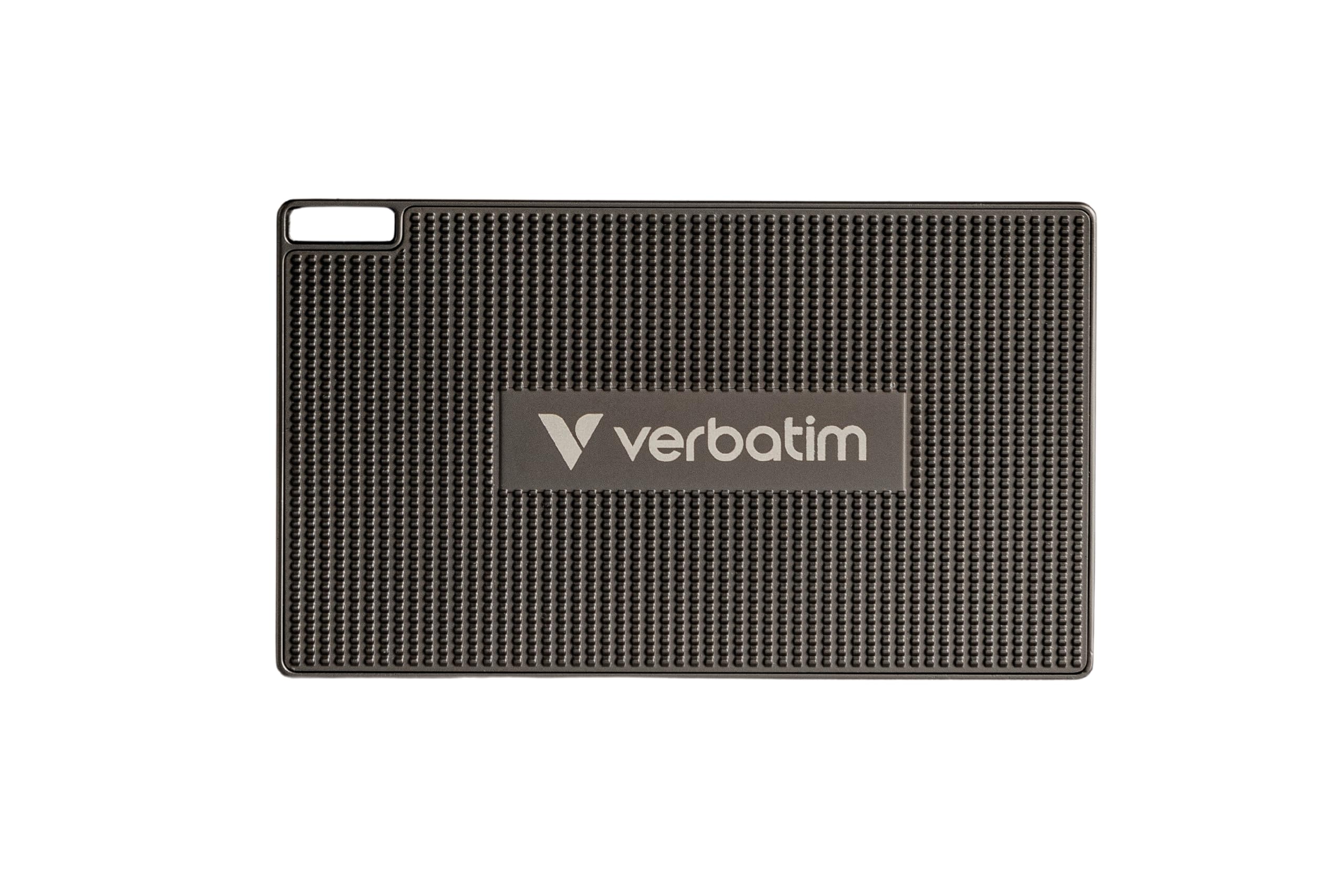 Verbatim 1TB Metal Mini SSD USB-C 3.2 Gen2 Speeds Upto 2000MB/s Read,1750MB/s Write