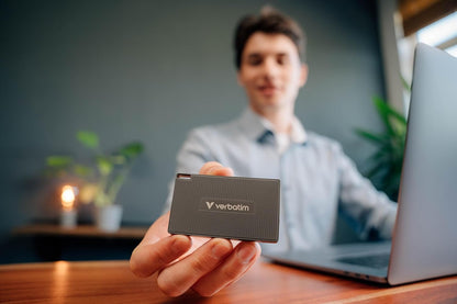 Verbatim 1TB Metal Mini SSD USB-C 3.2 Gen2 Speeds Upto 2000MB/s Read,1750MB/s Write