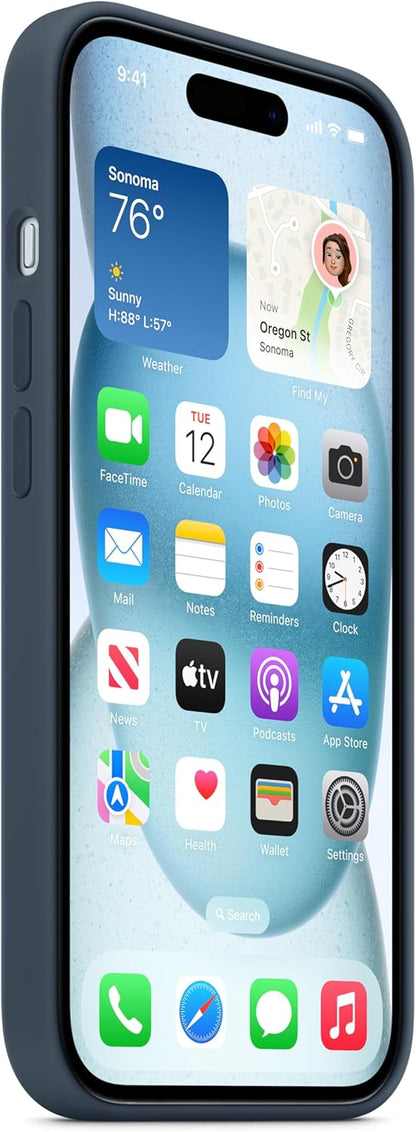 Ip15 Sil Case  Ms  Stormblue