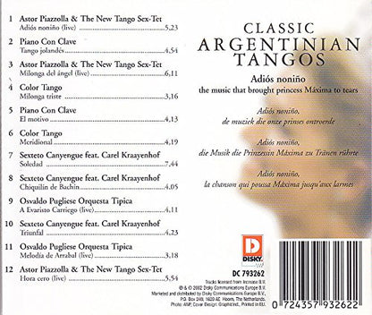 Argentina - Classic Argentinian Tangos (UK Import)