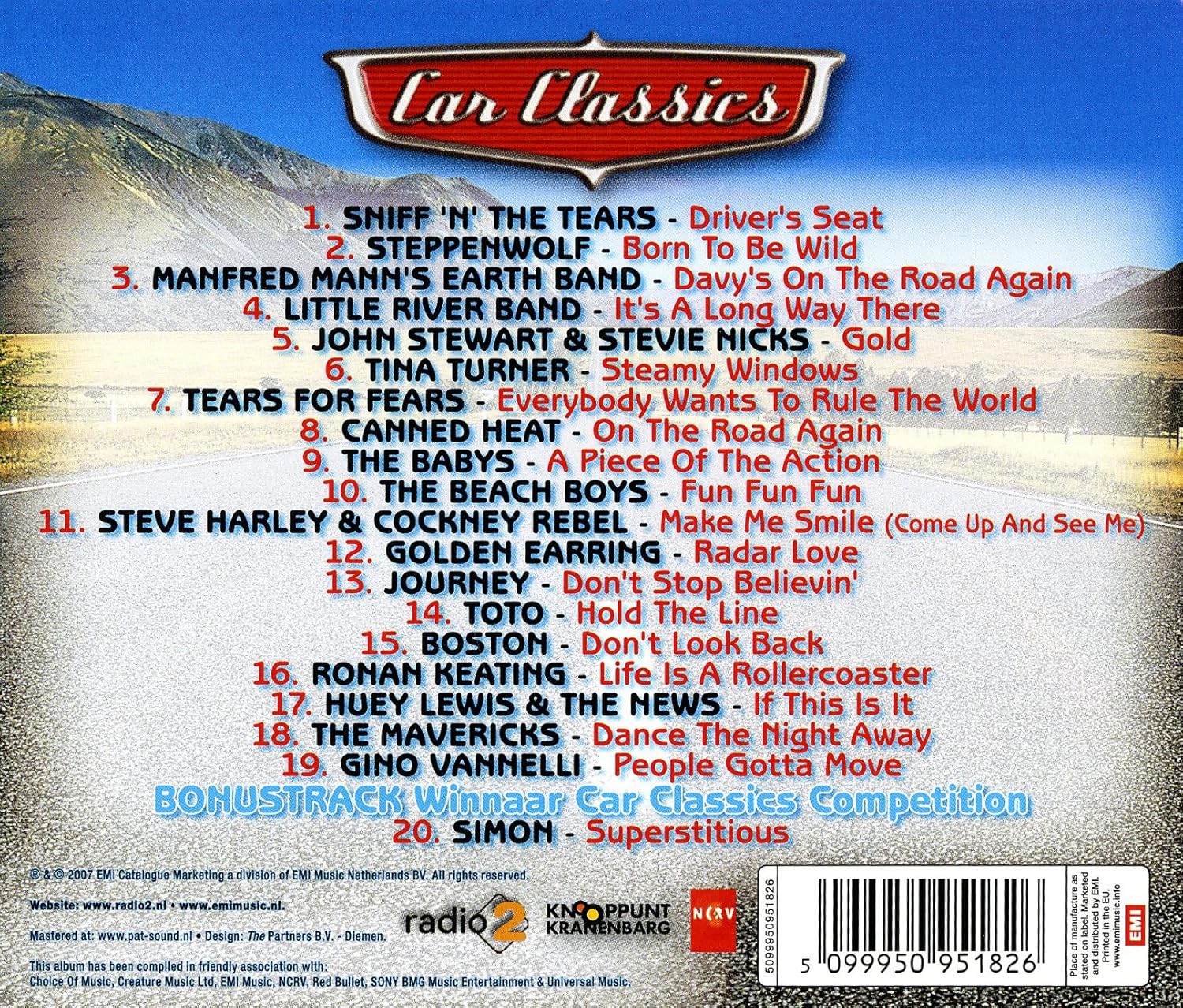 Radio 2, Car Classics 07