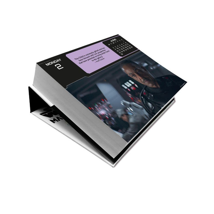 2025 Calendar Star Wars The Mandalorian Page to View Block Desk Calendar Official Product: Original Danilo-Tagesabreißkalender