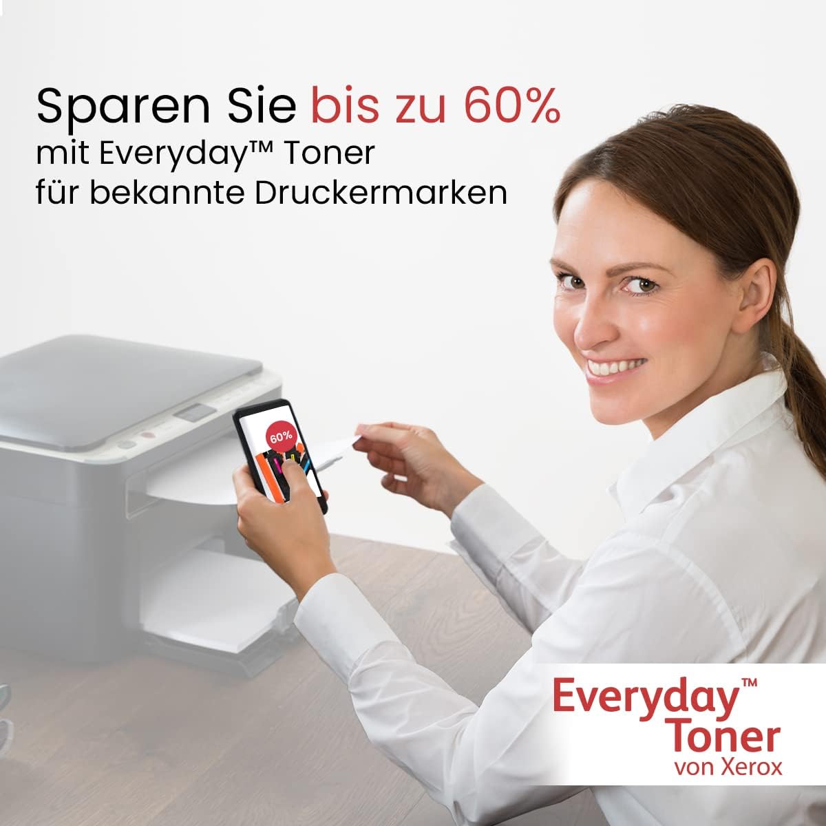 Xerox Ton Everyday Toner Cyan Cartridge Equivalent to HP W2031A (HP 415A