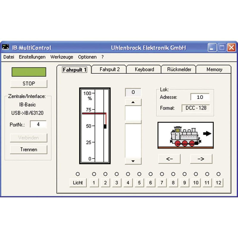 Uhlenbrock - Ib-multicontrol Software