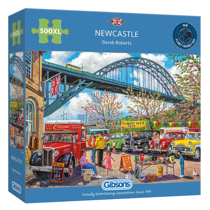 Gibsons Newcastle Jigsaw Puzzle (500 XL Pieces