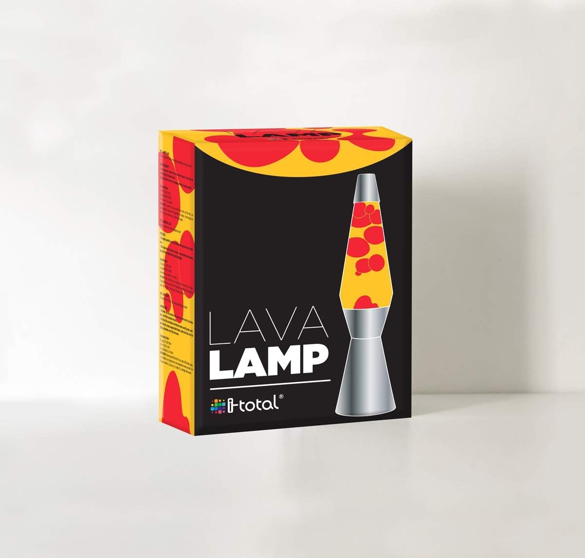 Itotal - Lava Lamp - Yellow And Red - 36 Cm (1270396)