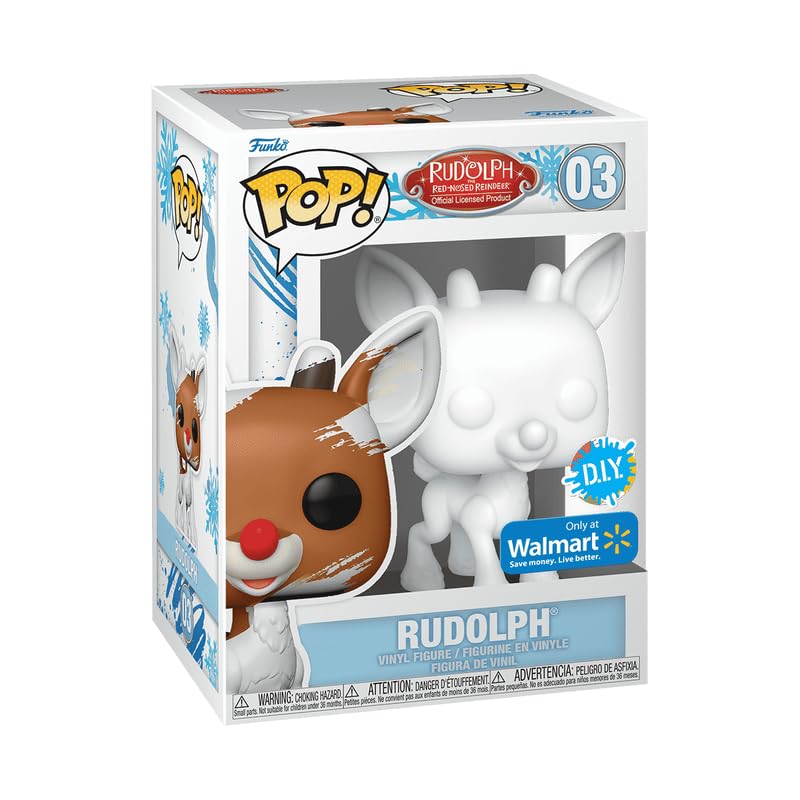 Funko Pop! Movies: Rudolph The Red Nosed Reindeer - Rudolph *DIY* (Walmart Exclusive