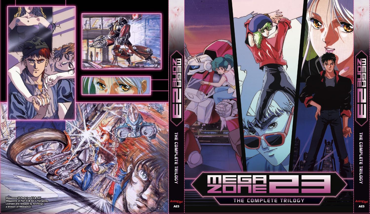Megazone 23 - The Complete Trilogy - Blu-ray
