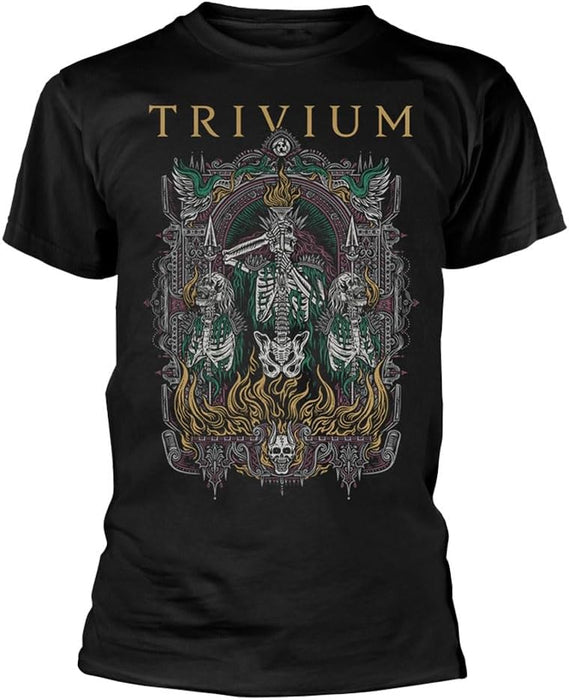 Plastic Head Trivium Skelly Frame Band Logo T Shirt