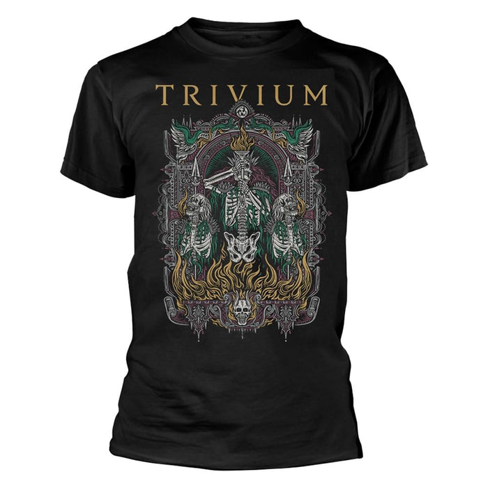 Plastic Head Trivium Skelly Frame Band Logo T Shirt