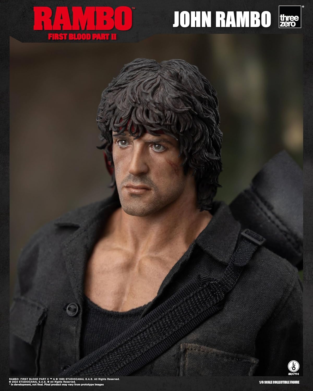Rambo II figurine 1/6 John Rambo 30 cm