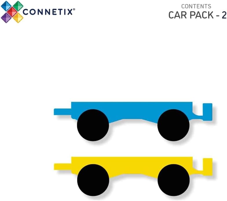 Connetix Regenboog Autopak 2 Stuks