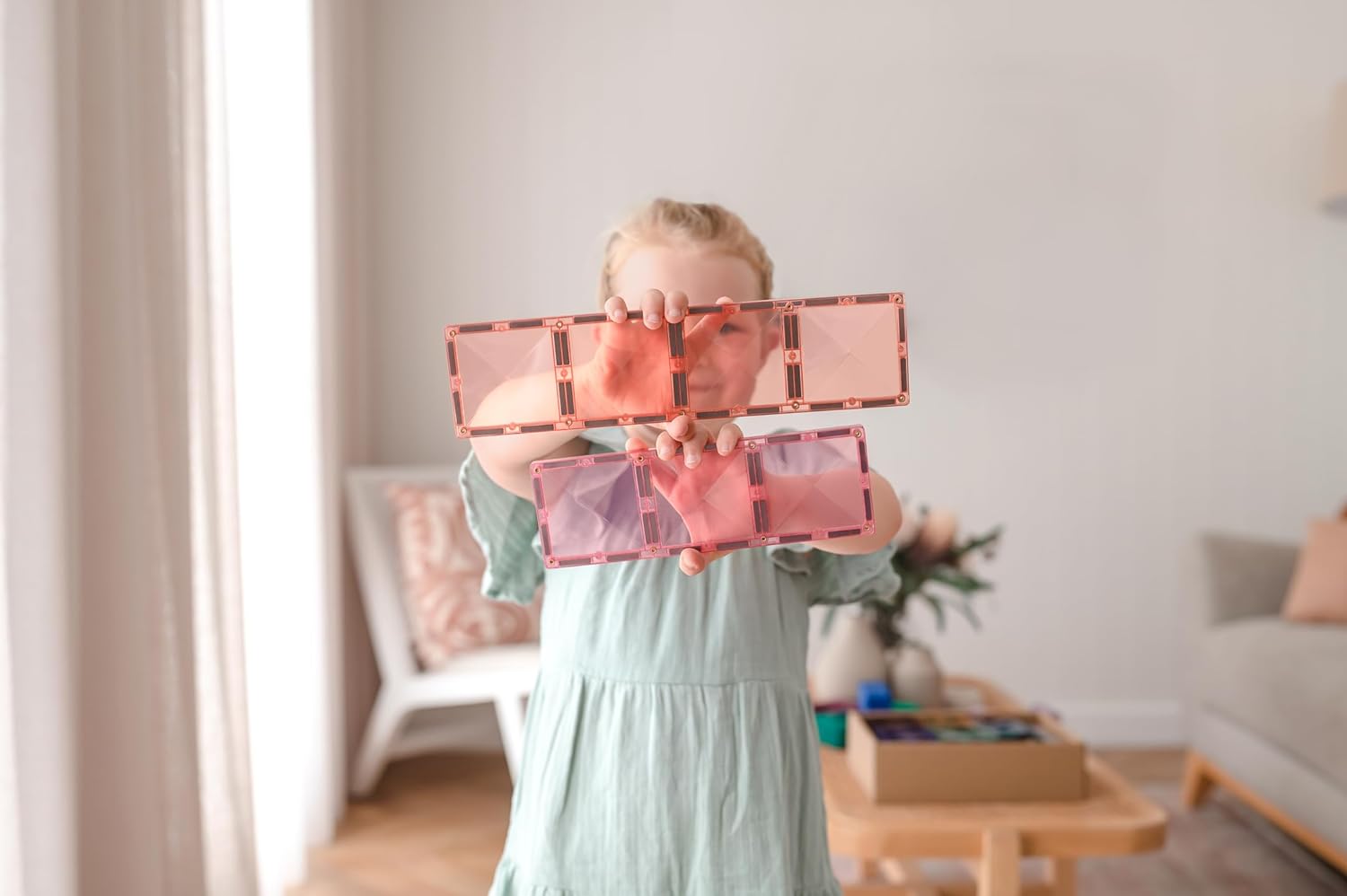 Connetix Pastel Rechthoek Pakket, 24 Stuks