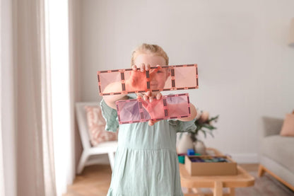 Connetix Pastel Rechthoek Pakket, 24 Stuks
