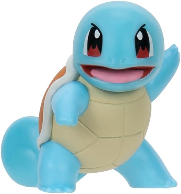 Pokémon Clip 'N' Go Belt Set - Includes Themed Belt and 2-Inch Squirtle Battle Figure with Ultra Ball and Lure Ball Accessories