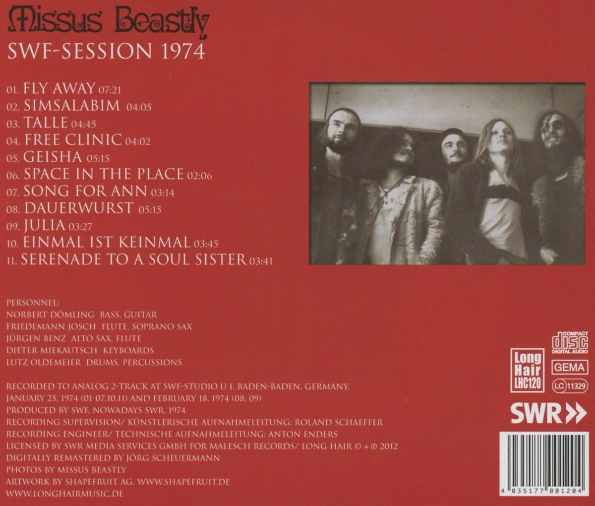 Swf Session 1974 -Remast