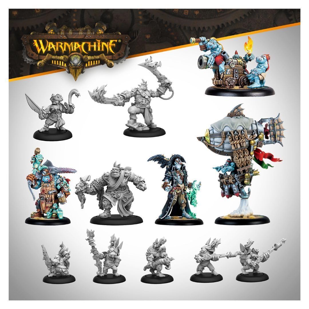 Steamforged Games Warmachine: Southern Kriels Brineblood Marauders Auxiliary Expansion