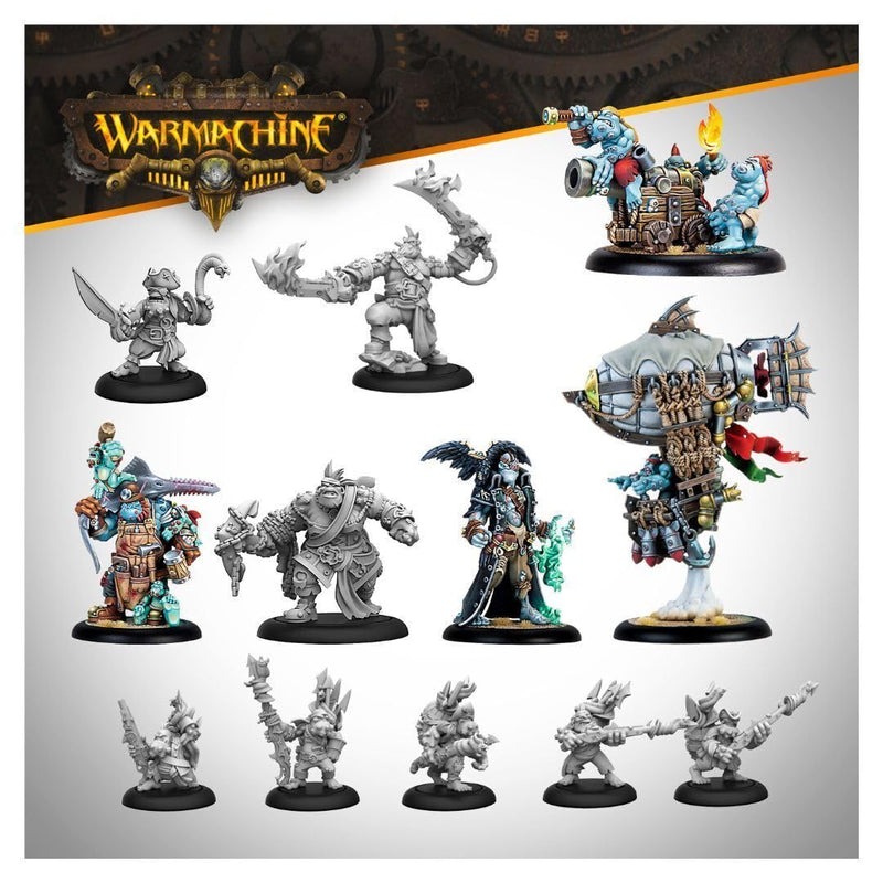 Steamforged Games Warmachine: Southern Kriels Brineblood Marauders Auxiliary Expansion