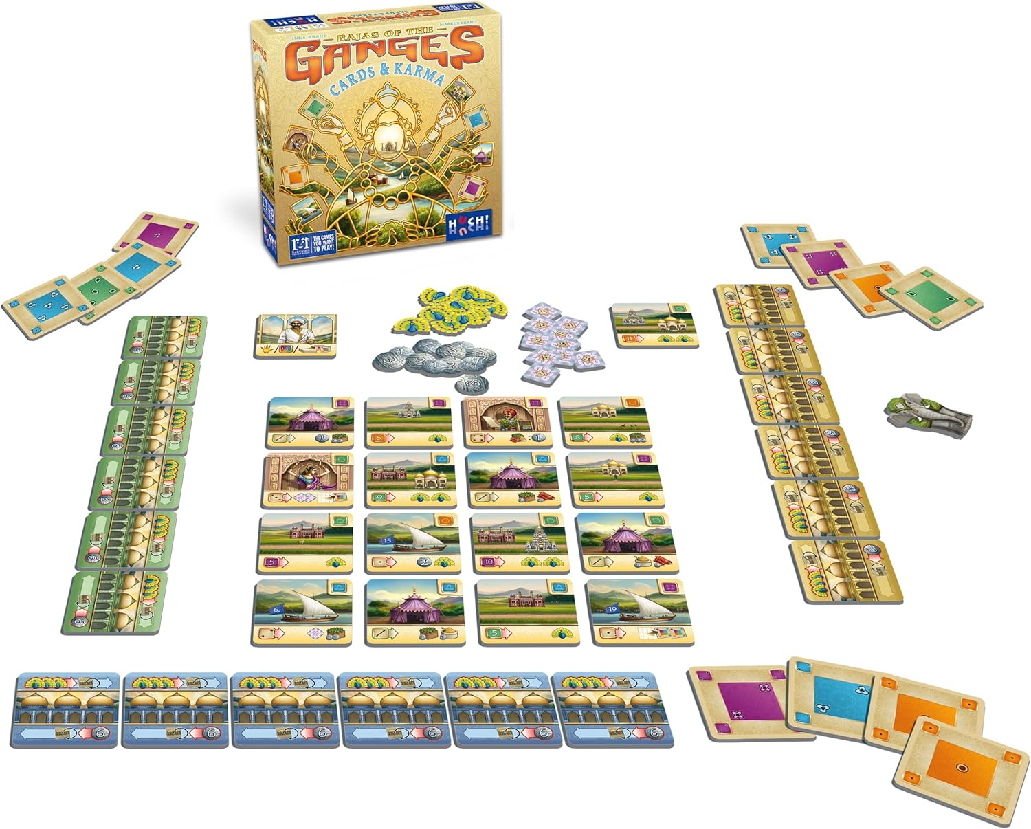 Rajas of the Ganges - Cards & Karma