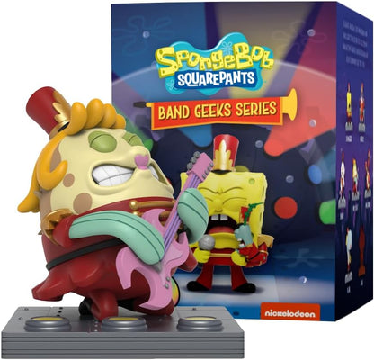 Mighty Jaxx SpongeBob SquarePants Band Geek-serie, blind box-speelgoedfiguurtjes om te verzamelen, één pakket, bevat één willekeurig figuur