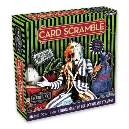 Beetlejuice Card Scramble Board Game