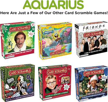 Beetlejuice Card Scramble Board Game