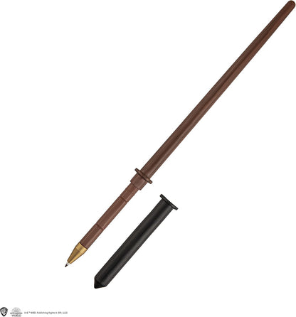 Cinereplicas Harry Potter - Zauberstab Stift mit Ständer & Lenticular Lesezeichen - Offizielle Lizenz