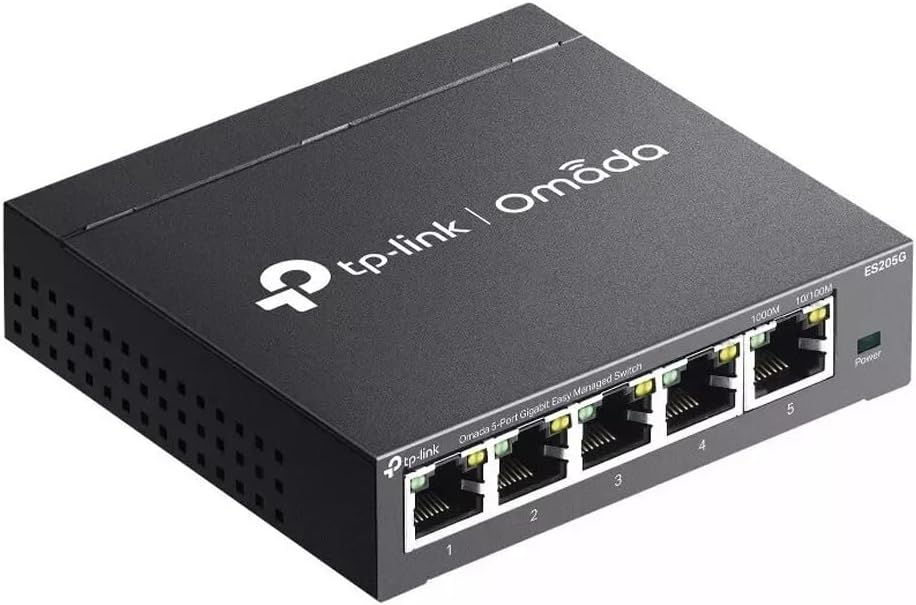 TP-Link ES205G Omada 5-Port Gigabit Easy Managed Switch with Centralised Cloud Management