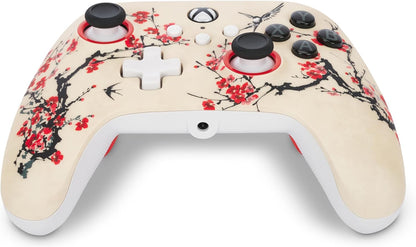 PowerA Advantage Wired Controller for Xbox Series X|S - Warrior's Nirvana, Gamepad, Wired Video Game Controller, Gaming Controller, USB-C, works with Xbox One and Windows 10/11, Officially Licensed