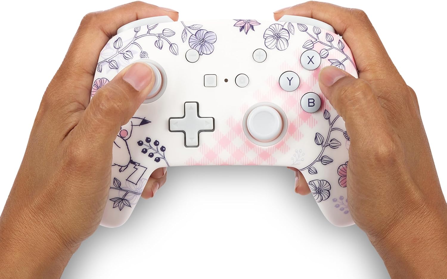 PowerA Enhanced Wireless Controller for Nintendo Switch - Pikachu Garden, Nintendo Switch - OLED Model, Nintendo Switch Lite, Gamepad, game controller, Bluetooth controller