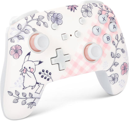 PowerA Enhanced Wireless Controller for Nintendo Switch - Pikachu Garden, Nintendo Switch - OLED Model, Nintendo Switch Lite, Gamepad, game controller, Bluetooth controller