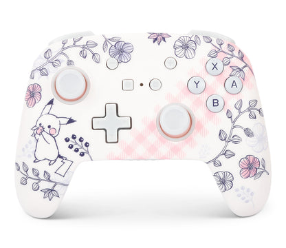 PowerA Enhanced Wireless Controller for Nintendo Switch - Pikachu Garden, Nintendo Switch - OLED Model, Nintendo Switch Lite, Gamepad, game controller, Bluetooth controller