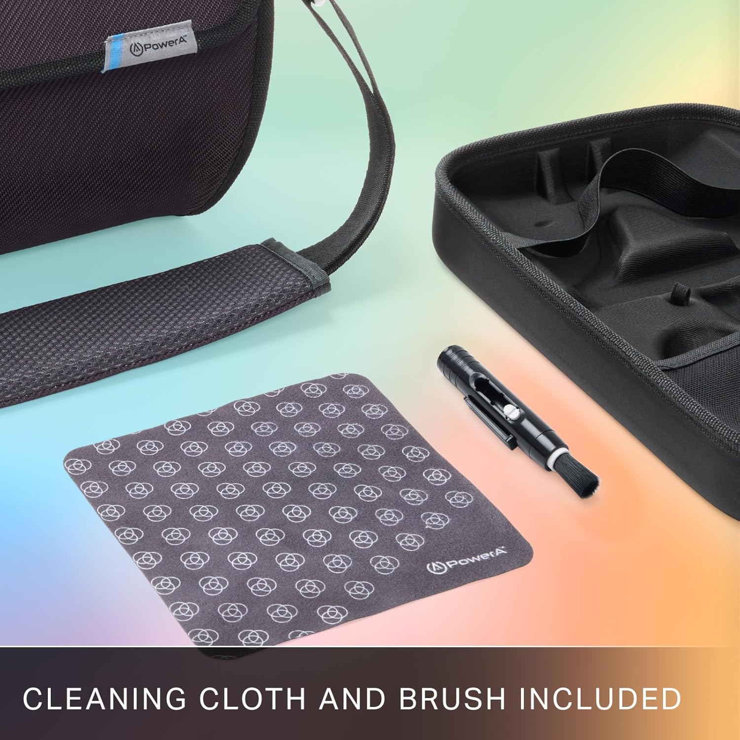 Powera Carrying & Cleaning Kit - Black (Meta Quest)