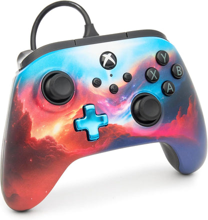 PowerA Advantage controller met kabel voor de Xbox Series X|S - Tijdperkafwijking, gamepad, bedrade videogamecontroller, gamecontroller, Xbox Series X|S