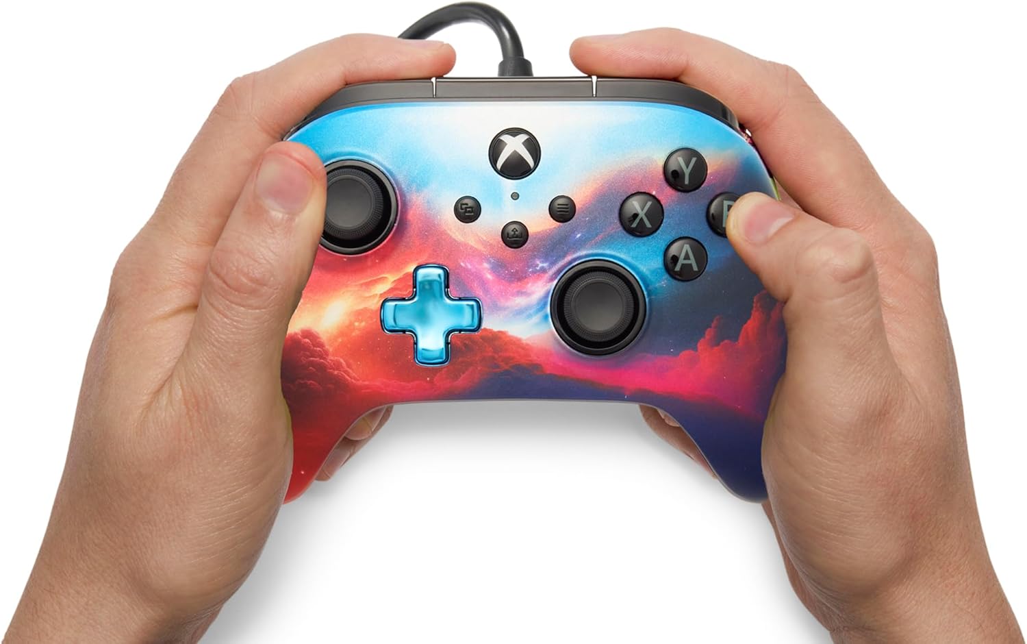 PowerA Advantage controller met kabel voor de Xbox Series X|S - Tijdperkafwijking, gamepad, bedrade videogamecontroller, gamecontroller, Xbox Series X|S