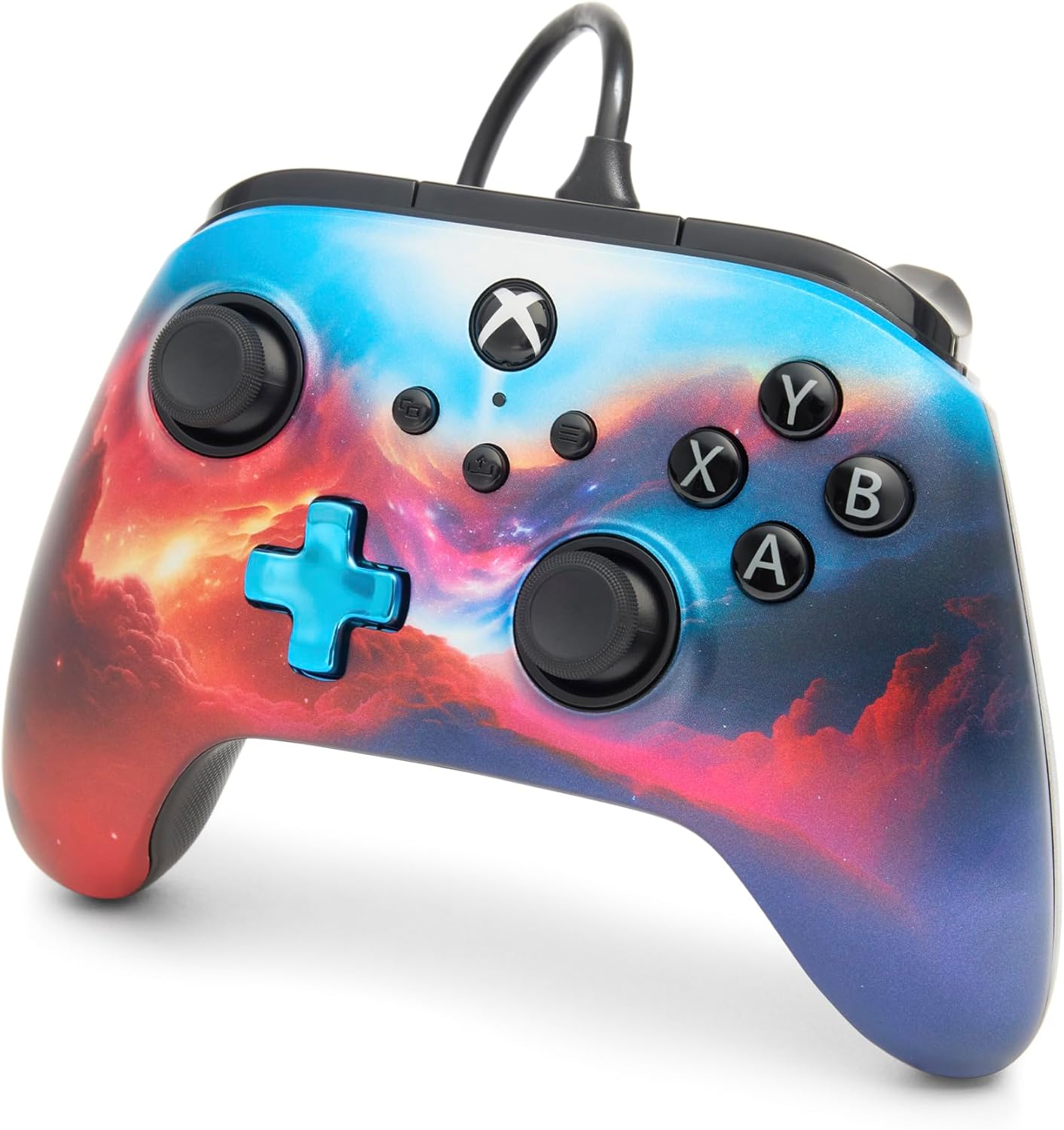 PowerA Advantage controller met kabel voor de Xbox Series X|S - Tijdperkafwijking, gamepad, bedrade videogamecontroller, gamecontroller, Xbox Series X|S