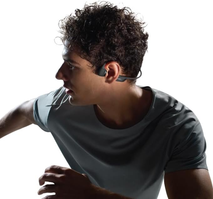 SHOKZ OpenRun Pro 2 Open-Ear Bluetooth Kopfhörer für Sportfans mit 12 Stunden Wiedergabezeit | Größe: Mini | Farbe: schwarz