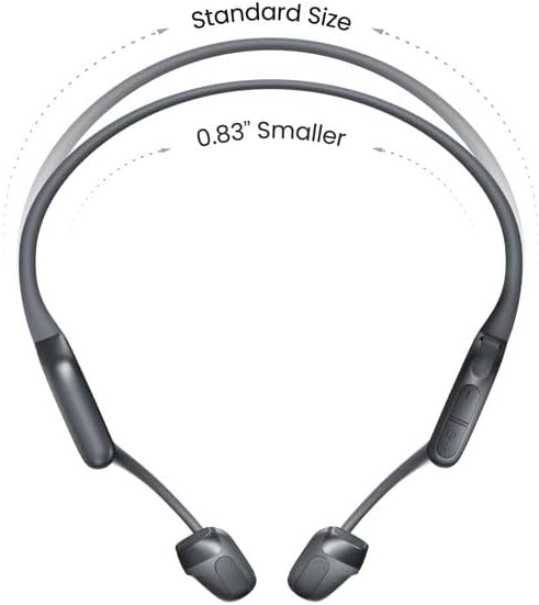 SHOKZ OpenRun Pro 2 Open-Ear Bluetooth Kopfhörer für Sportfans mit 12 Stunden Wiedergabezeit | Größe: Mini | Farbe: schwarz