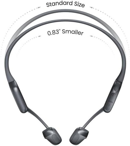 SHOKZ OpenRun Pro 2 Open-Ear Bluetooth Kopfhörer für Sportfans mit 12 Stunden Wiedergabezeit | Größe: Mini | Farbe: schwarz