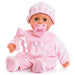 Bayer Design 93824CK Baby Doll Interactive, function, talking, with sounds, soft body, 38cm