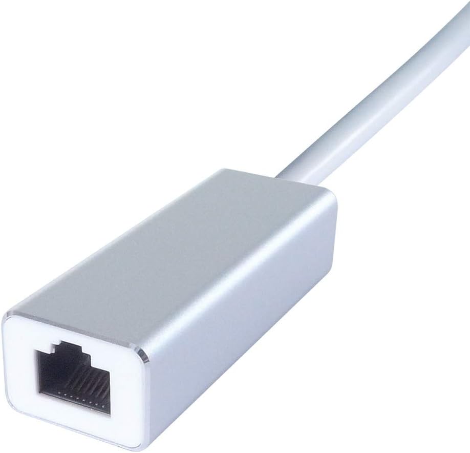 Connekt Gear USB 3 Type C to RJ45 Cat 6 Gigabit Ethernet Adapter - Male to Female