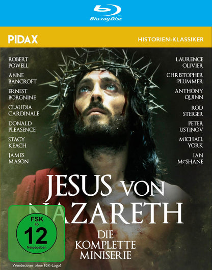 Jesus von Nazareth - Die Miniserie / Die komplette 4-teilige Miniserie mit Starbesetzung (Pidax Historien-Klassiker)