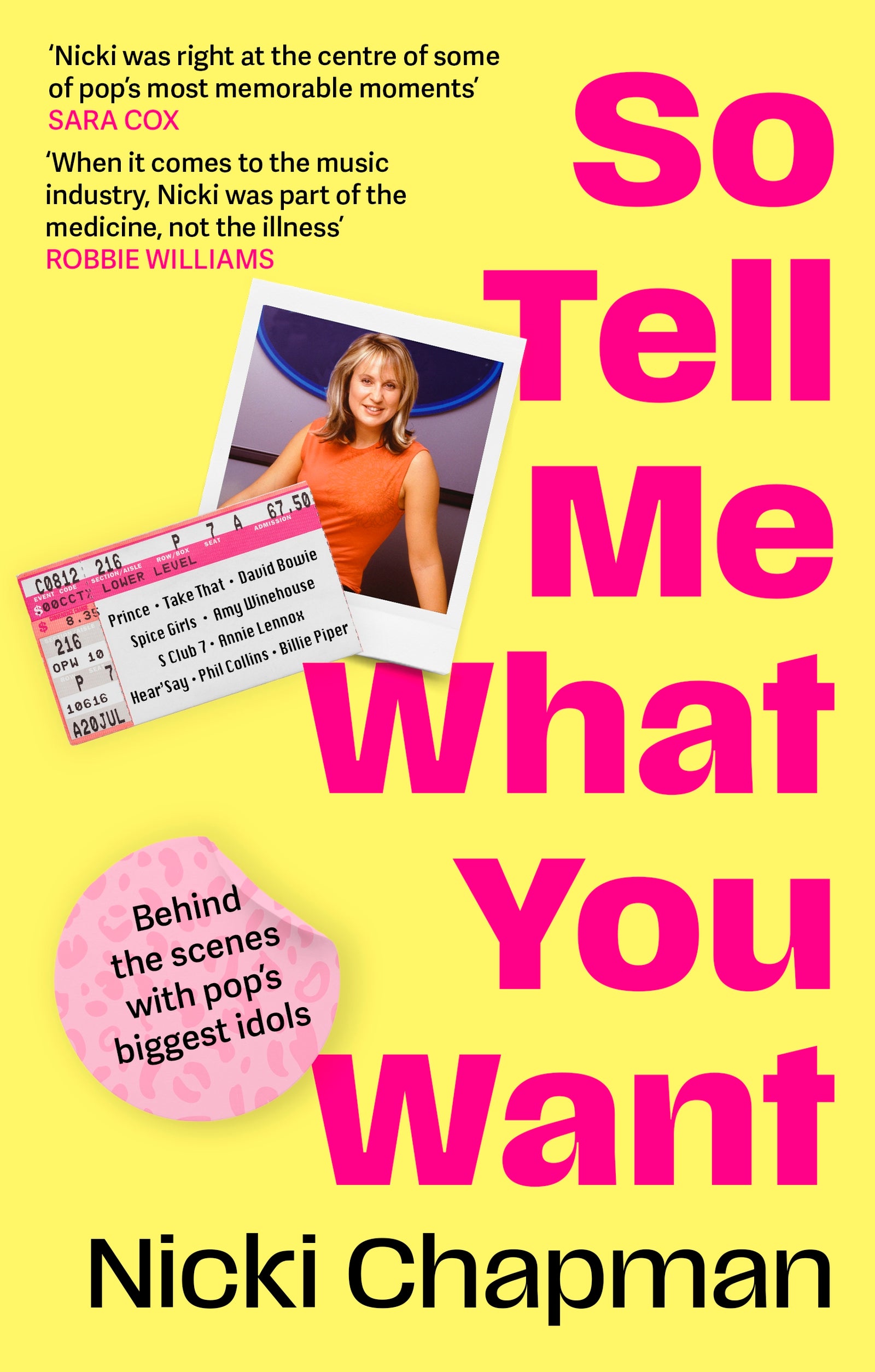 So Tell Me What You Want