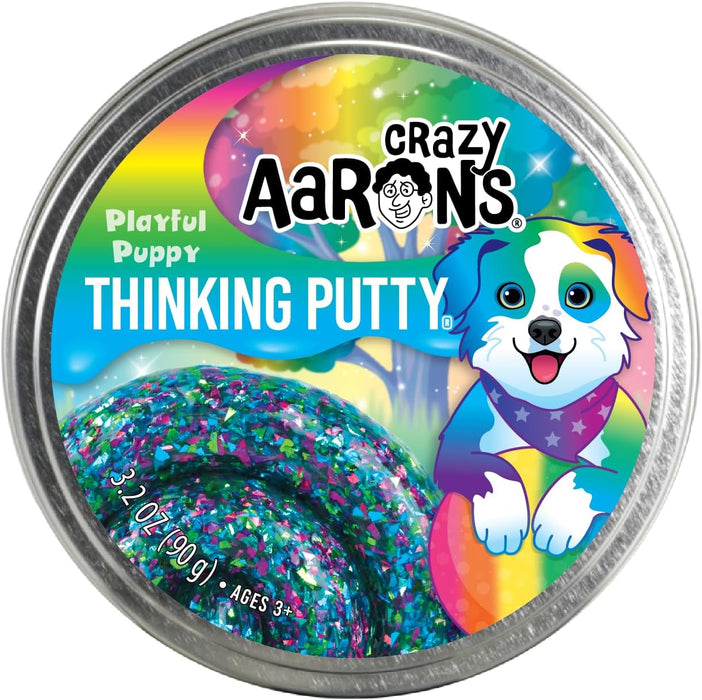 Crazy Aaron's Trendsetters Putty Pets Playful Puppy - UK Safe